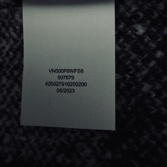 NEW Vans Sleeveless Pullover V Neck Sweater Vest Courtyard XSS Black Cream Check - Picture 6 of 7